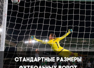 размеры футбольных ворот