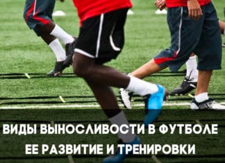 Виды выносливости в футболе