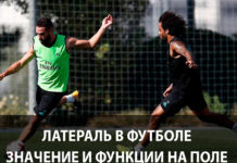 Значение латераля в футболе