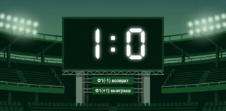 Фора 1 1 в ставках: что значит Ф1(−1) и Ф1(+1) Фора 1 1 на табло: при счёте 1:0 Ф1(−1) возвращается, Ф1(+1) выигрывает