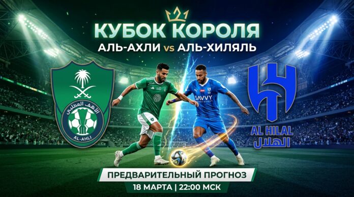 Аль-Ахли — Аль-Хиляль: прогноз и ставка на матч Кубка Короля 18 марта