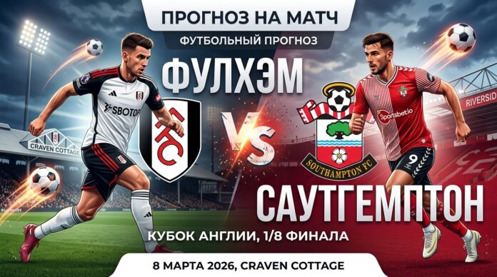 Фулхэм — Саутгемптон: прогноз и ставка на матч Кубка Англии 8 марта 2026 года