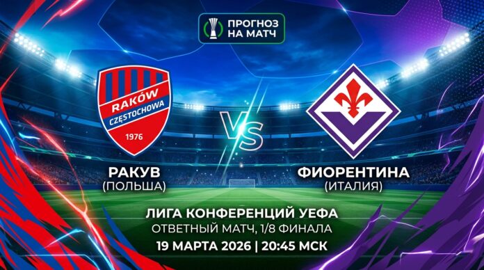 Ракув — Фиорентина: прогноз и ставка на матч Лиги конференций 19 марта 2026