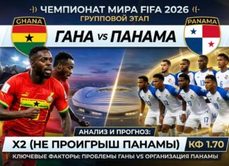 Гана – Панама: прогноз и ставка на матч Чемпионата мира 18 июня 2026 года