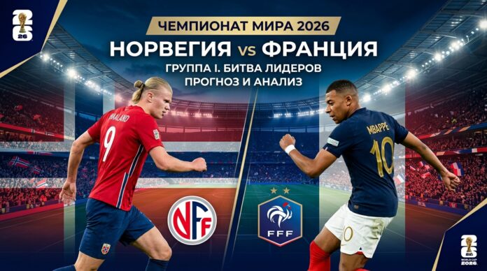 Норвегия – Франция: прогноз и ставка на матч ЧМ-2026 26 июня