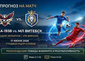 СКА-1938 – МЛ Витебск: прогноз и ставка на матч Кубка Беларуси 17 июня 2026