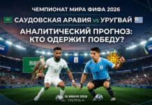 Саудовская Аравия – Уругвай: прогноз и ставка на матч ЧМ-2026 18 июня, аналитика и коэффициенты