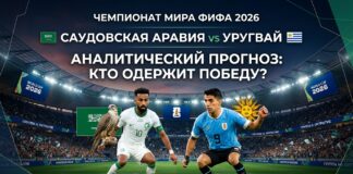 Саудовская Аравия – Уругвай: прогноз и ставка на матч ЧМ-2026 18 июня, аналитика и коэффициенты