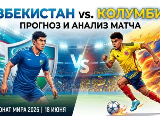 Узбекистан – Колумбия: прогноз и ставка на матч ЧМ-2026 18 июня 2026