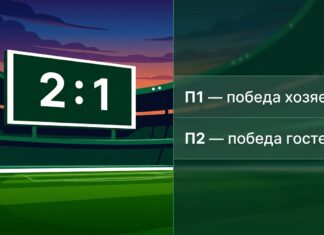 Что такое П1 и П2 в ставках на футбол — победа хозяев и победа гостей