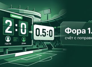 Фора 1.5 в ставках на футбол — пересчёт счёта матча с гандикапом