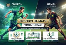 Гомель – Неман: аналитический прогноз на матч 11 июля 2026 Гомель – Неман: прогноз и ставка на матч Высшей лиги 11.07.2026
