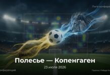 Полесье – Копенгаген: прогноз и ставка на матч Лиги конференций 23.07.2026