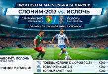 Слоним-2017 – Ислочь: прогноз и ставка на Кубок Беларуси 18.07.2026
