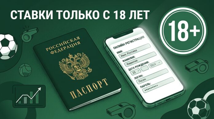 Со скольки лет можно делать ставки Со скольки лет можно делать ставки — паспорт и отметка 18+