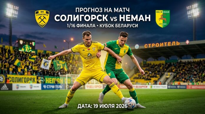 Прогноз на матч Солигорск – Неман 19 июля 2026: анализ и ставка Солигорск – Неман: прогноз и ставка на матч Кубка Беларуси 19.07.2026