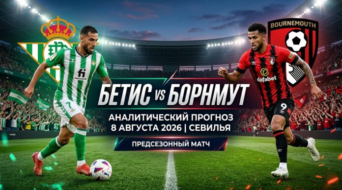 Бетис – Борнмут: прогноз, ставки и коэффициенты на товарищеский матч 8 августа 2026