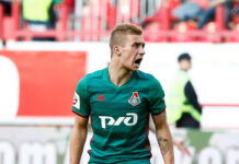 Дмитрий Баринов №36 — Локомотив