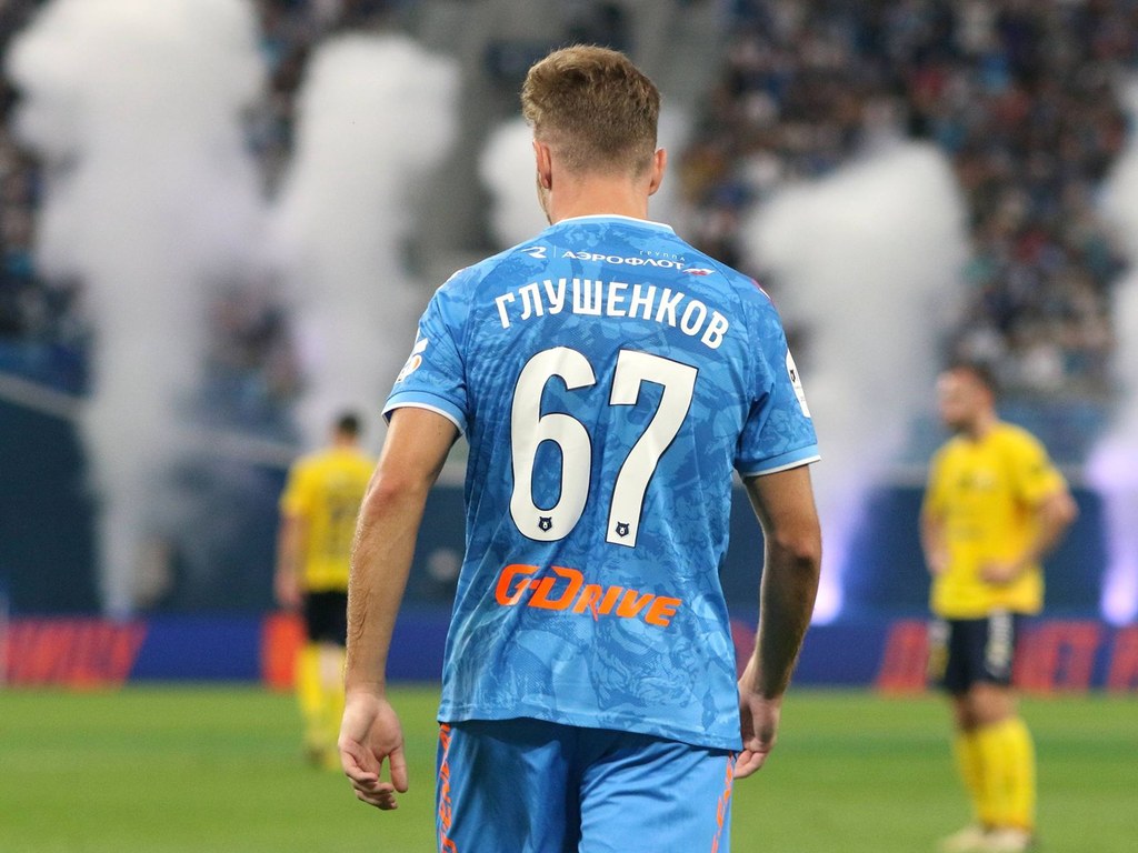 Максим Глушенков №67 — «Зенит»