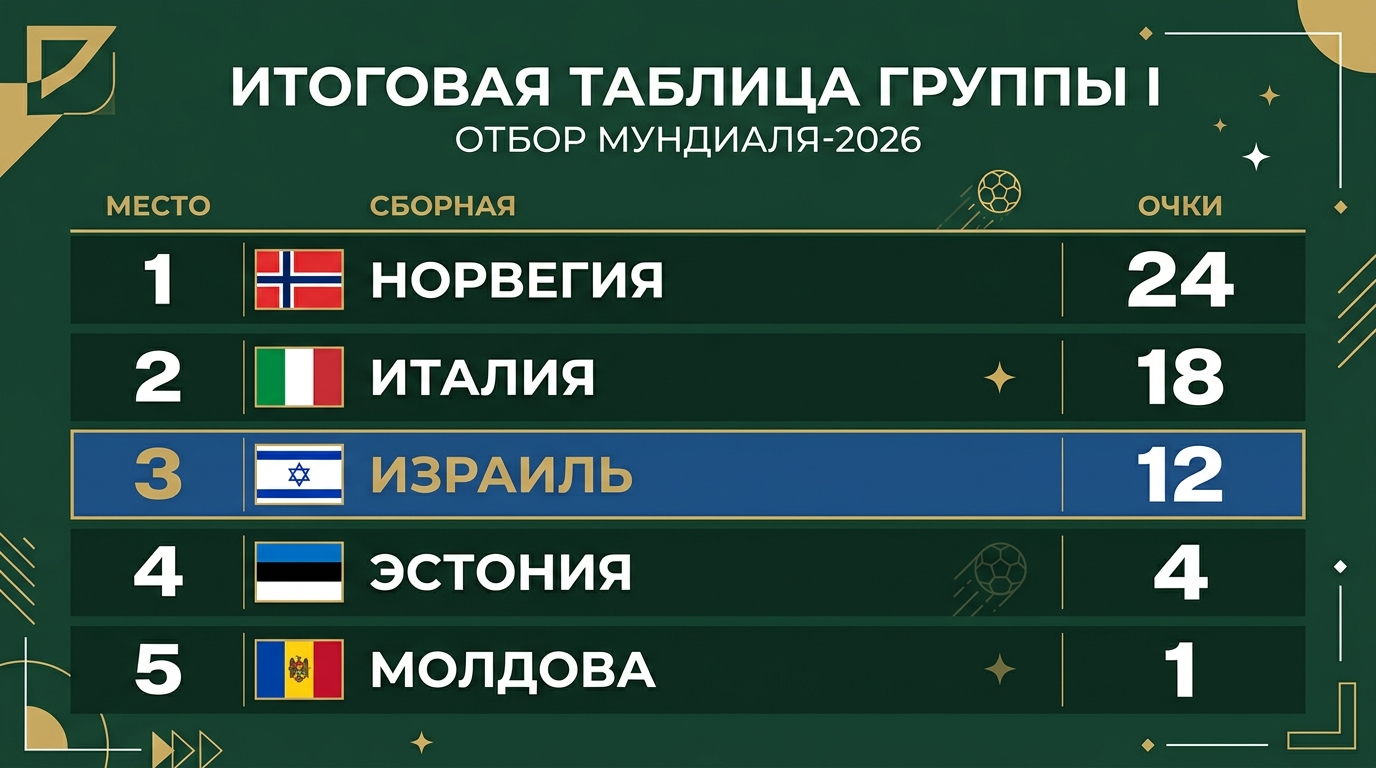 Инфографика: Известные израильские футболисты: топ-15 имён 2026 года