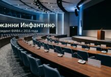 Джанни Инфантино: биография президента ФИФА и что он изменил в футболе Джанни Инфантино — президент ФИФА: зал конгресса федерации