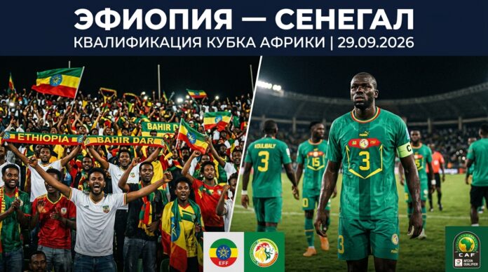 Эфиопия — Сенегал: прогноз и ставки на матч Кубка Африки 29.09.2026