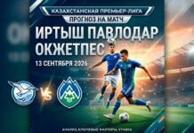 Иртыш – Окжетпес: прогноз и ставка на матч КПЛ 13.09.2026