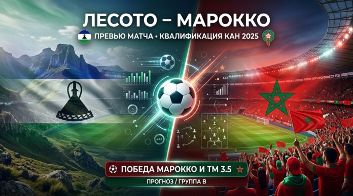 Лесото – Марокко: прогноз и ставка на отбор КАН 29 сентября 2026