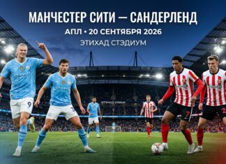 Манчестер Сити — Сандерленд: прогноз на матч АПЛ 20 сентября 2026 года Манчестер Сити — Сандерленд: прогноз и ставка на матч АПЛ 20.09.2026