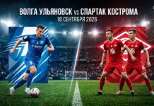 Волга Ульяновск – Спартак Кострома: прогноз и ставка на матч Лиги PARI 18 сентября 2026
