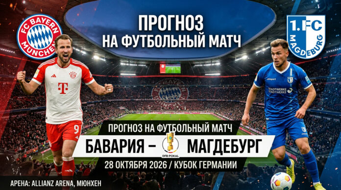Бавария — Магдебург: прогноз и ставка на матч Кубка Германии