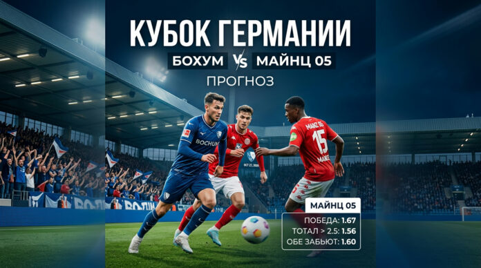 Бохум — Майнц 05: прогноз на матч Кубка Германии 27.10.2026
