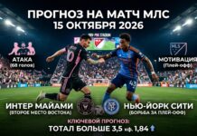 Интер Майами – Нью-Йорк Сити: прогноз и ставка на матч МЛС 15 октября 2026