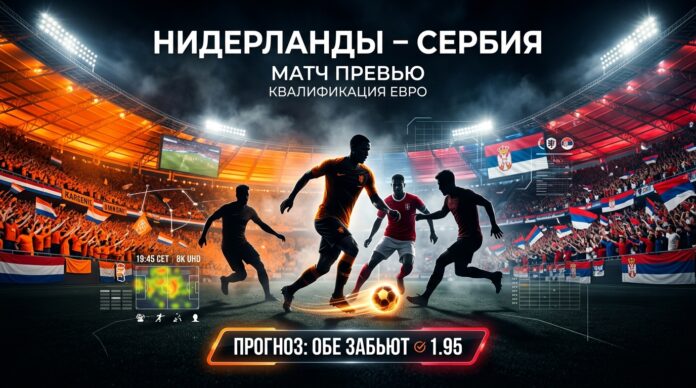 Нидерланды – Сербия: прогноз и ставка на матч Лиги наций 4 октября