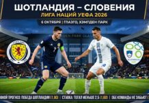 Шотландия – Словения: прогноз и ставка на матч Лиги наций 6 октября 2026