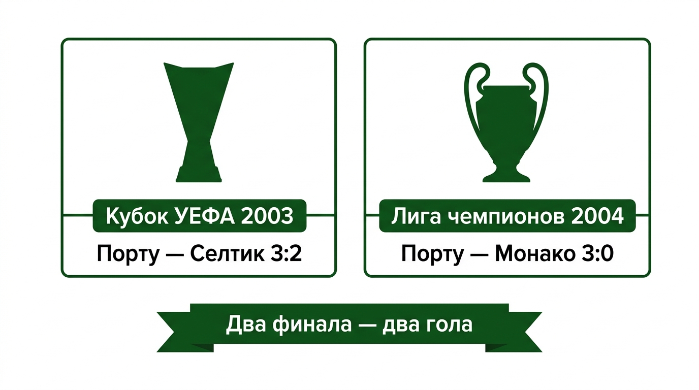Два финала Дмитрия Аленичева: Кубок УЕФА 2003 и Лига чемпионов 2004