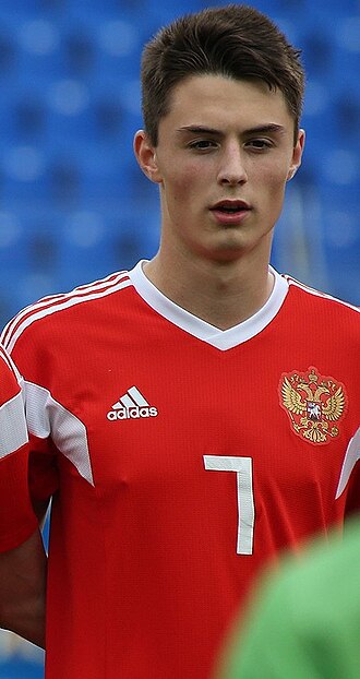 Степан Оганесян, футболист, родился 28 сентября 2001