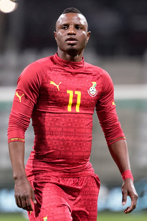 Мубарак Вакасо — фото футболиста